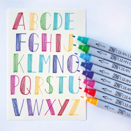 Clean Color DOT Pen 6-sæt i gruppen Penne / Kunstnerpenne / Illustrationmarkers hos Pen Store (125138)