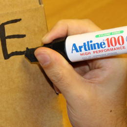 Permanent Marker 100 Black i gruppen Penne / Mærkning og kontor / Markeringspenne hos Pen Store (125348)