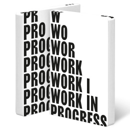 Notebook Graphic L - Work In Progress i gruppen Papir & Blok / Skriv og noter / Notesbøger hos Pen Store (125442)