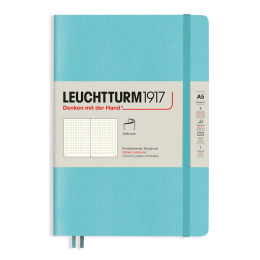 Notebook A5 Softcover Aquamarine i gruppen Papir & Blok / Skriv og noter / Notesbøger hos Pen Store (125471_r)
