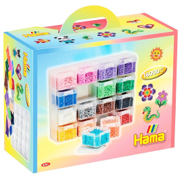 Midi Opbevaringsbox + 16 000 Perler i gruppen Kids / Sjovt og lærerigt / Rørperler og perleplader / Rørperler Midi hos Pen Store (126038)