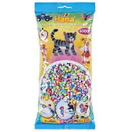 Midi Perler 6000 stk i gruppen Hobby & Kreativitet / Skabe / Rørperler og tilbehør hos Pen Store (126119_r)