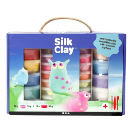 Silk Clay Crafting Box Blandede farver i gruppen Hobby & Kreativitet / Skabe / Håndværk og DIY hos Pen Store (126468)