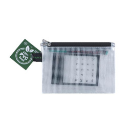 Lomme double-zip Mesh A6 i gruppen Penne / Pentilbehør / Penalhus og etui hos Pen Store (126511)