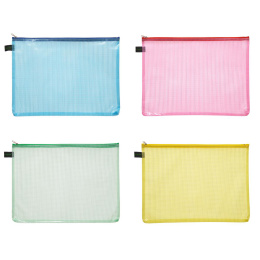 Zipper Pouch Mesh A4 i gruppen Kunstnerartikler / Kunstnertilbehør / Opbevaring hos Pen Store (126512_r)