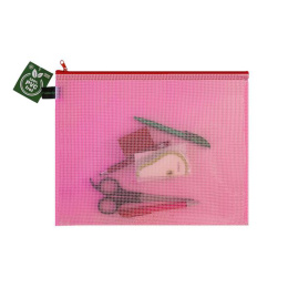 Zipper Pouch Mesh A4 i gruppen Kunstnerartikler / Kunstnertilbehør / Opbevaring hos Pen Store (126512_r)
