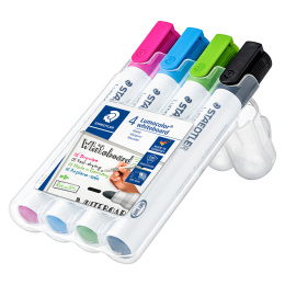 Lumocolor Whiteboard marker 4-pack 2 mm i gruppen Penne / Mærkning og kontor / Whiteboard tusser hos Pen Store (126605)
