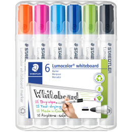 Lumocolor Whiteboard marker 6-pack 2 mm i gruppen Penne / Mærkning og kontor / Whiteboard tusser hos Pen Store (126606)