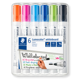 Lumocolor Whiteboard marker 6-pack 2 mm i gruppen Penne / Mærkning og kontor / Whiteboard tusser hos Pen Store (126606)