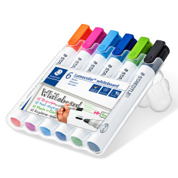 Lumocolor Whiteboard marker 6-pack 2 mm i gruppen Penne / Mærkning og kontor / Whiteboard tusser hos Pen Store (126606)