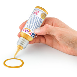 FIMO Liquid gel 50 ml gold i gruppen Hobby & Kreativitet / Skabe / Modellervoks hos Pen Store (126647)