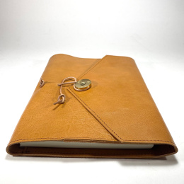 Ulf Leather Notebook Cognac i gruppen Papir & Blok / Skriv og noter / Notesbøger hos Pen Store (126791)