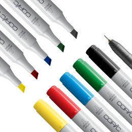 Ciao Set 5+1 Brights i gruppen Penne / Kunstnerpenne / Illustrationmarkers hos Pen Store (126812)