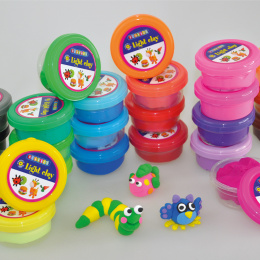 Modelleringsler Soft 24-sæt i gruppen Kids / Farve og maling til børn / Skab med modellervoks hos Pen Store (126837)