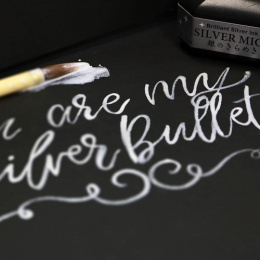 Silver Mica Ink 60 ml i gruppen Kunstnerartikler / Kunstnerfarver / Tusch og blæk hos Pen Store (126927)