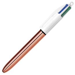4-Colours Shine Rose Gold Multi Kuglepen i gruppen Penne / Skrive / Multipenne hos Pen Store (126945)