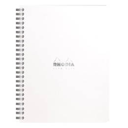 Notebook Spiral Hvid A5 Dotted i gruppen Papir & Blok / Skriv og noter / Skriveblokke og hæfter hos Pen Store (127145)