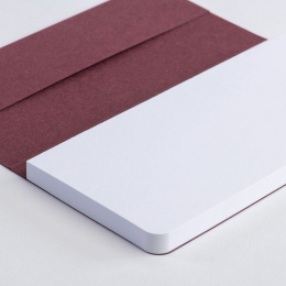Pocket Pad Notesbog Merlot i gruppen Papir & Blok / Skriv og noter / Notesbøger hos Pen Store (127219)