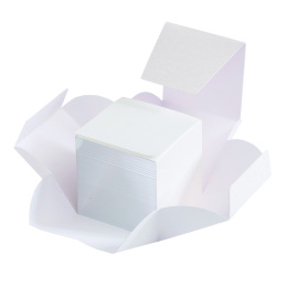 Cube S Silver i gruppen Papir & Blok / Skriv og noter / Skriveblokke og hæfter hos Pen Store (127226)