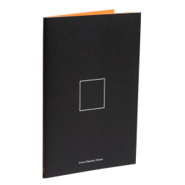 Bauhaus Dessau Noteshæfte Square/Orange i gruppen Papir & Blok / Skriv og noter / Skriveblokke og hæfter hos Pen Store (127242)