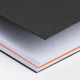 Bauhaus Dessau Noteshæfte Square/Orange i gruppen Papir & Blok / Skriv og noter / Skriveblokke og hæfter hos Pen Store (127242)