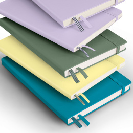 Notebook A5 Medium Olive i gruppen Papir & Blok / Skriv og noter / Notesbøger hos Pen Store (127325_r)