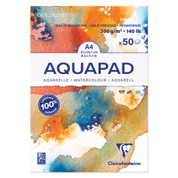 Aquapad akvarelblok 300 g A4 i gruppen Papir & Blokke / Kunstnerblokke / Akvarelblokke hos Pen Store (127415)