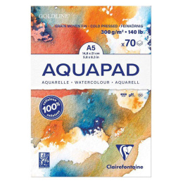 Aquapad akvarelblok 300g A5 i gruppen Papir & Blokke / Kunstnerblokke / Akvarelblokke hos Pen Store (127419)
