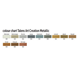 Metallic Hobbyfarve 30 ml i gruppen Hobby & Kreativitet / Farver / Hobbymaling hos Pen Store (127545_r)