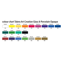 Glas & Porcelænsfarve Uigennemsigtig 30 ml i gruppen Hobby & Kreativitet / Farver / Glas- og porcelænsmaling hos Pen Store (127610_r)