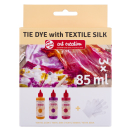 Tie Dye Sæt 3 x 85 ml Lyserød i gruppen Hobby & Kreativitet / Farver / Tekstilfarve og tekstiltusch hos Pen Store (127713)
