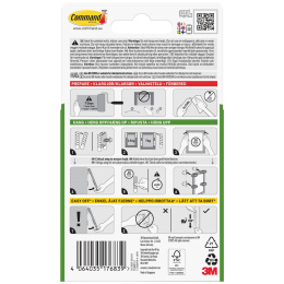 Command Strips for billedophæng Large i gruppen Hobby & Kreativitet / Organisere / Rammer / Billedeophæng hos Pen Store (127889)