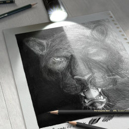 PITT Graphite Matt Blyant 11-sæt i gruppen Kunstnerartikler / Kridt og blyanter / Grafit og blyant hos Pen Store (127915)