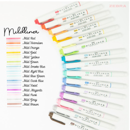 Mildliner 15-pack i gruppen Penne / Kunstnerpenne / Illustrationmarkers hos Pen Store (127933)