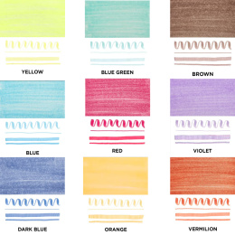 Mildliner 15-pack i gruppen Penne / Kunstnerpenne / Illustrationmarkers hos Pen Store (127933)