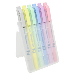 Illumina Flex Twin Pastel 6-pack i gruppen Penne / Mærkning og kontor / Highlighters hos Pen Store (128201)