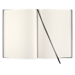 Notebook A4 Linjeret Black i gruppen Papir & Blok / Skriv og noter / Notesbøger hos Pen Store (128459)