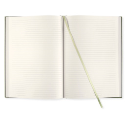 Notebook A4 Linjeret Khaki Green i gruppen Papir & Blok / Skriv og noter / Notesbøger hos Pen Store (128465)