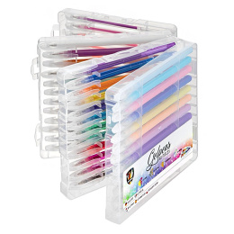 Gelpenne 48-pak (Glitter/Neon/Metallic/Pastell) i gruppen Kids / Børnepenne / Skrivestifter til børn hos Pen Store (128516)
