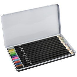 Farveblyanter Metallic 12-sæt i gruppen Penne / Kunstnerpenne / Farveblyanter  hos Pen Store (128530)