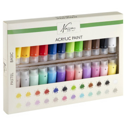 Akrylfarve 24-sæt (22 ml) i gruppen Kunstnerartikler / Kunstnerfarver / Akrylmaling hos Pen Store (128545)