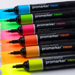 ProMarker Neon stykkevis i gruppen Penne / Kunstnerpenne / Illustrationmarkers hos Pen Store (128657_r)