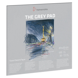 The Grey Pad Skitseblok 20x20 cm 120g i gruppen Papir & Blok / Kunstnerblok / Farvet papir hos Pen Store (128671)