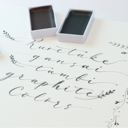 Gansai Tambi Akvarel sæt 6 stk Graphite Colors i gruppen Kunstnerartikler / Kunstnerfarver / Akvarelmaling / Akvarelfarve i kop hos Pen Store (128725)