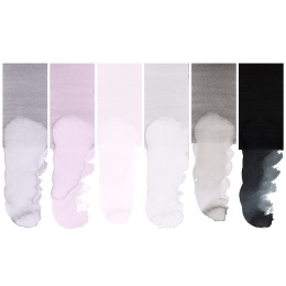 Goldfaber Aqua Dual Marker 6-sæt Shades of grey i gruppen Penne / Kunstnerpenne / Illustrationmarkers hos Pen Store (128729)