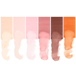 Goldfaber Aqua Dual Marker 6-sæt Portrait i gruppen Penne / Kunstnerpenne / Illustrationmarkers hos Pen Store (128730)