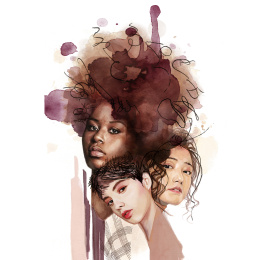 Goldfaber Aqua Dual Marker 6-sæt Portrait i gruppen Penne / Kunstnerpenne / Illustrationmarkers hos Pen Store (128730)