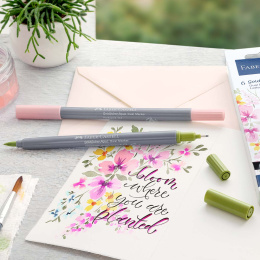 Goldfaber Aqua Dual Marker 6-sæt Lettering i gruppen Penne / Kunstnerpenne / Illustrationmarkers hos Pen Store (128731)