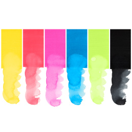 Goldfaber Aqua Dual Marker 6-sæt Graffiti i gruppen Penne / Kunstnerpenne / Illustrationmarkers hos Pen Store (128732)