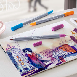 Goldfaber Aqua Dual Marker 6-sæt Fantasy i gruppen Penne / Kunstnerpenne / Illustrationmarkers hos Pen Store (128733)